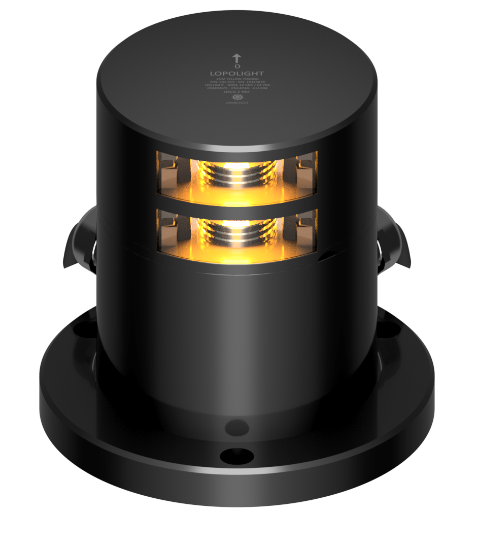 3nm 135° dbl yellow towing, black anodized. 3nm 135° dbl yellow towing, black anodized.